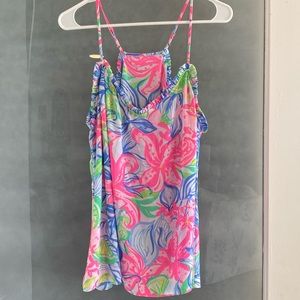 Lily style spaghetti, strap top size large